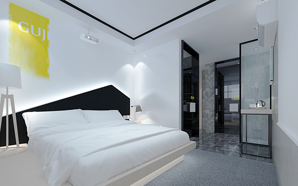 開封鼓跡藝術(shù)主題酒店裝修設(shè)計(jì)公司案例(圖10) 河南鼓跡藝術(shù)酒店2