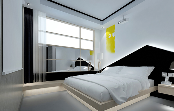 開封鼓跡藝術(shù)主題酒店裝修設(shè)計(jì)公司案例(圖7) 河南鼓跡藝術(shù)酒店5