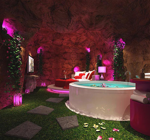 鄭州愛(ài)尚情侶主題酒店裝修設(shè)計(jì)公司案例(圖7) 愛(ài)尚情侶主題酒店設(shè)計(jì)6