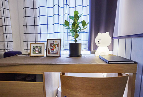 鄭州卡通主題酒店裝修設(shè)計(jì)公司案例(圖7) 卡通主題酒店客房設(shè)計(jì)7