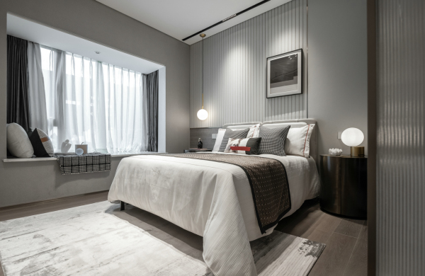 鄭州現(xiàn)代時尚精品酒店裝修設計公司案例(圖5) 鄭州現(xiàn)代時尚精品酒店裝修設計公司案例(圖5)