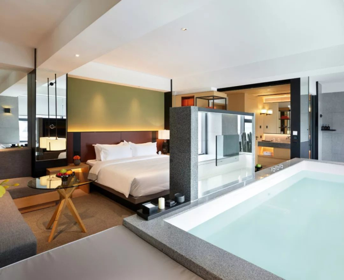 鄭州現(xiàn)代風(fēng)格精品酒店裝修設(shè)計(jì)公司案例(圖3) 鄭州現(xiàn)代風(fēng)格精品酒店裝修設(shè)計(jì)公司案例(圖3)