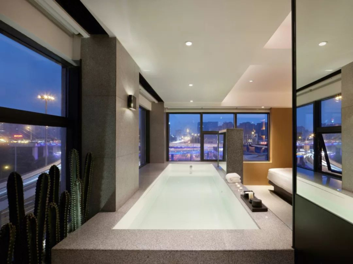 鄭州現(xiàn)代風(fēng)格精品酒店裝修設(shè)計(jì)公司案例(圖8) 鄭州現(xiàn)代風(fēng)格精品酒店裝修設(shè)計(jì)公司案例(圖8)