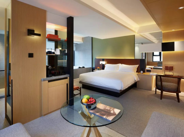 鄭州現(xiàn)代風(fēng)格精品酒店裝修設(shè)計(jì)公司案例(圖9) 鄭州現(xiàn)代風(fēng)格精品酒店裝修設(shè)計(jì)公司案例(圖9)