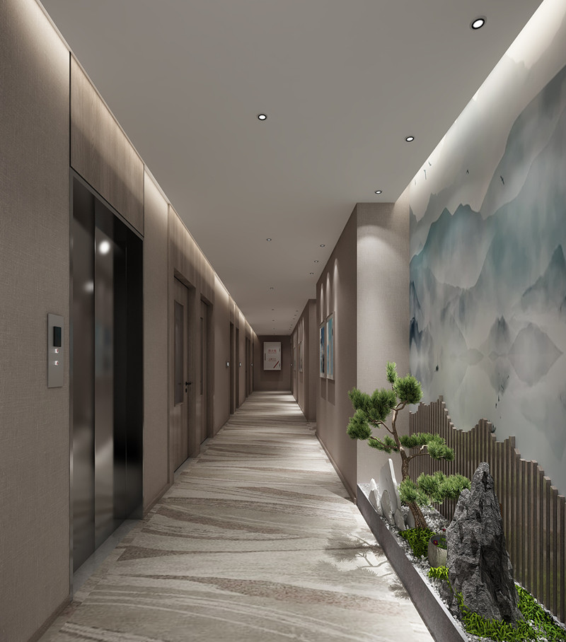 河北吾悅新中式精品酒店裝修設(shè)計公司案例(圖4) 河北吾悅新中式精品酒店裝修設(shè)計公司案例(圖4)