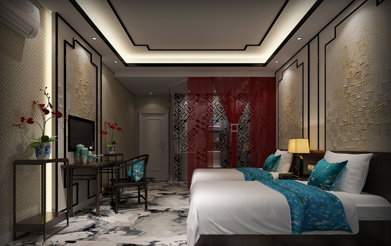 北京樂酷花園主題酒店裝修設計公司案例(圖8) 北京樂酷花園主題酒店裝修設計公司案例(圖8)