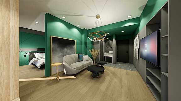 長沙綠地之窗主題酒店裝修設(shè)計(jì)公司案例(圖5) 長沙綠地之窗主題酒店裝修設(shè)計(jì)公司案例(圖5)