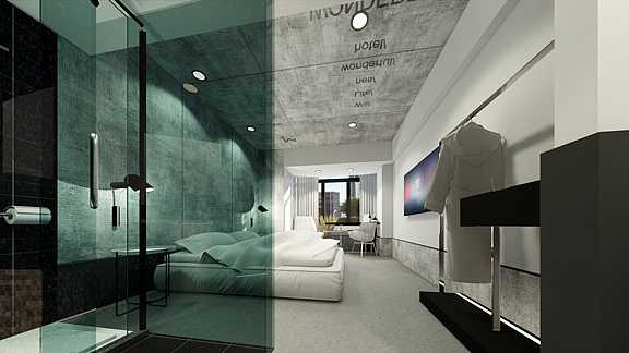 長沙綠地之窗主題酒店裝修設(shè)計(jì)公司案例(圖6) 長沙綠地之窗主題酒店裝修設(shè)計(jì)公司案例(圖6)