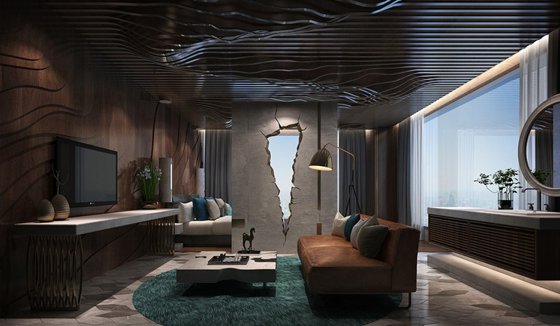 湖北荊門云精品主題酒店設(shè)計案例(圖9) 湖北荊門云精品主題酒店設(shè)計案例(圖9)