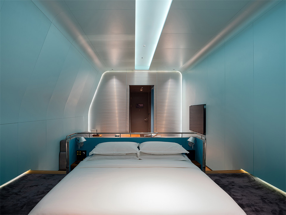 未來感十足的工業(yè)風(fēng)酒店裝修設(shè)計——YIN Hotel(圖8) 未來感十足的工業(yè)風(fēng)酒店裝修設(shè)計——YIN Hotel(圖8)