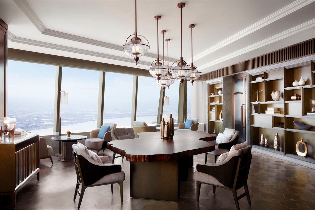 哈爾濱富力麗思卡爾頓五星級(jí)酒店裝修設(shè)計(jì)方案(圖11) 哈爾濱富力麗思卡爾頓五星級(jí)酒店裝修設(shè)計(jì)方案(圖11)