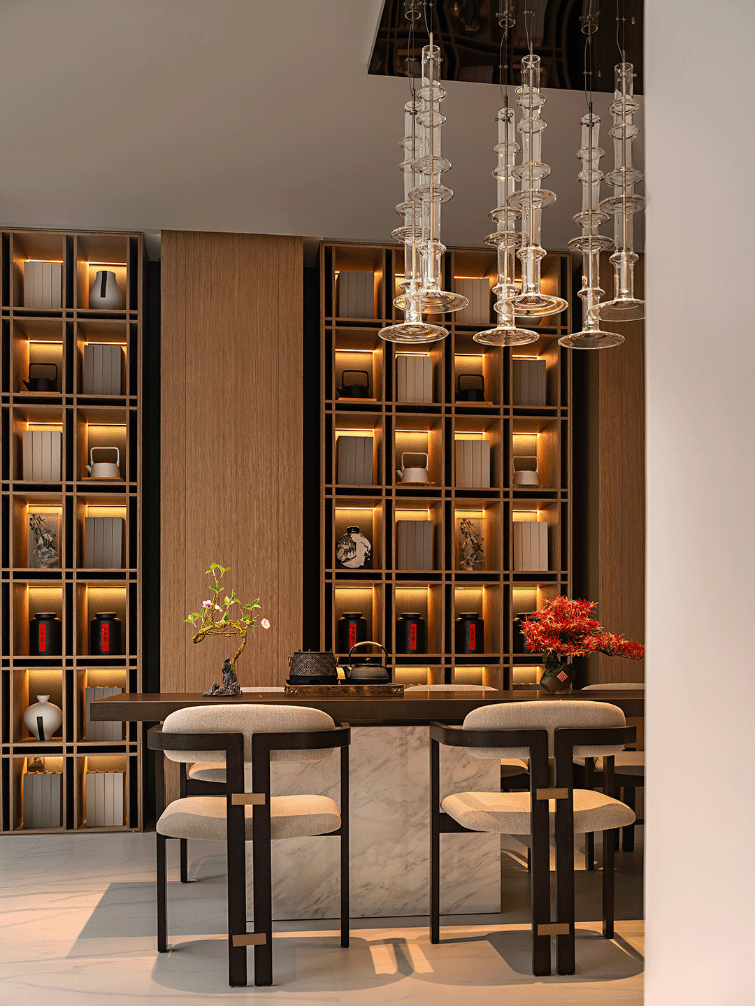 12000平現代新中式酒店式公寓裝修設計案例(圖4) 12000平現代新中式酒店式公寓裝修設計案例(圖4)