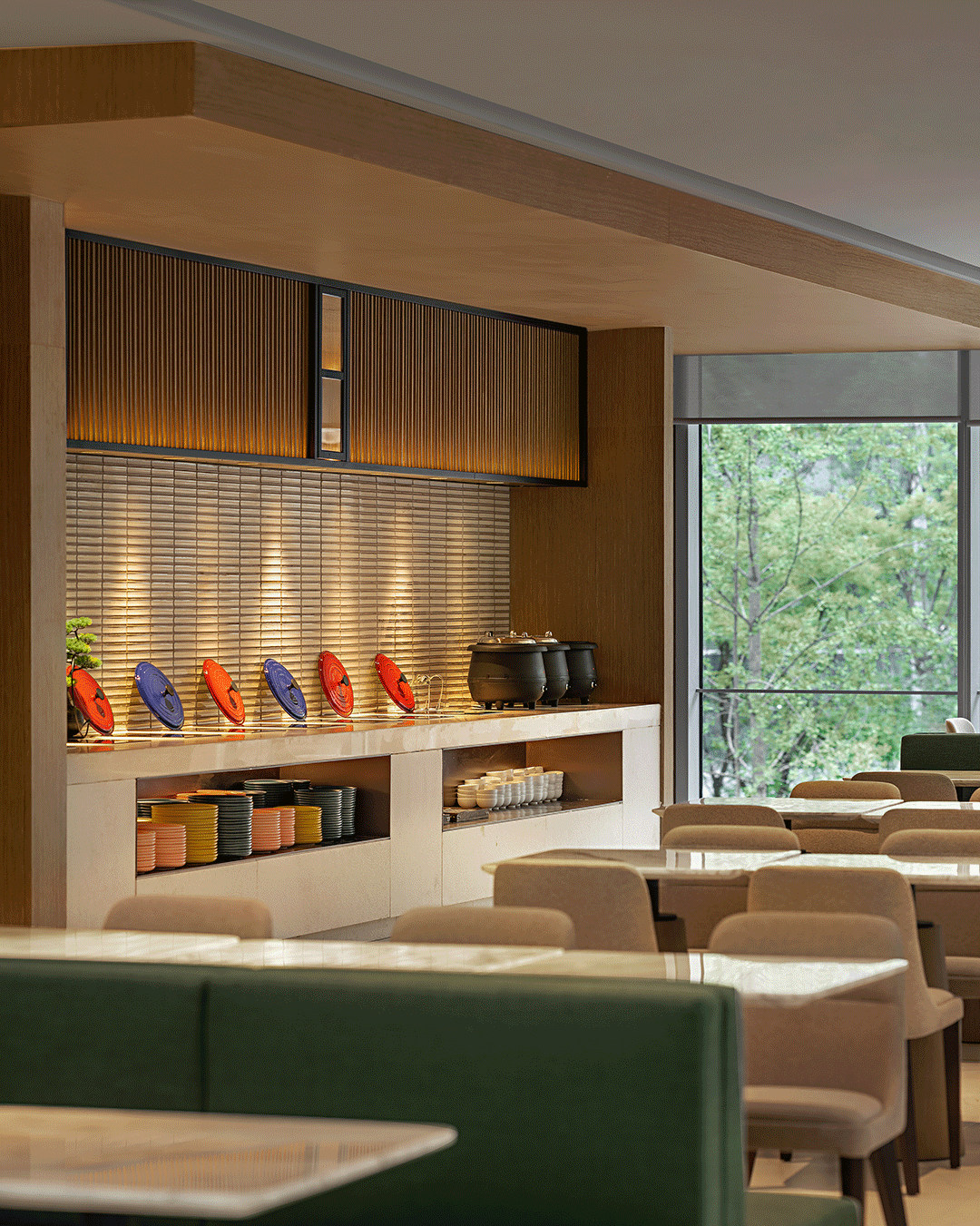 12000平現代新中式酒店式公寓裝修設計案例(圖8) 12000平現代新中式酒店式公寓裝修設計案例(圖8)