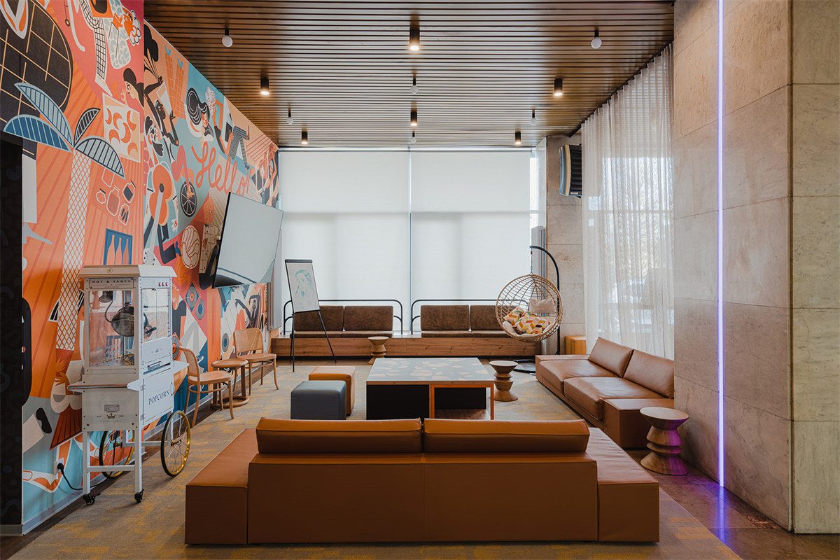 國外年輕有活力的時(shí)尚酒店大堂設(shè)計(jì)(圖4) 國外年輕有活力的時(shí)尚酒店大堂設(shè)計(jì)(圖4)