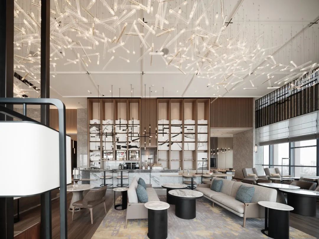 45000平浙江金華萬豪五星級酒店裝修設(shè)計圖(圖6) 45000平浙江金華萬豪五星級酒店裝修設(shè)計圖(圖6)