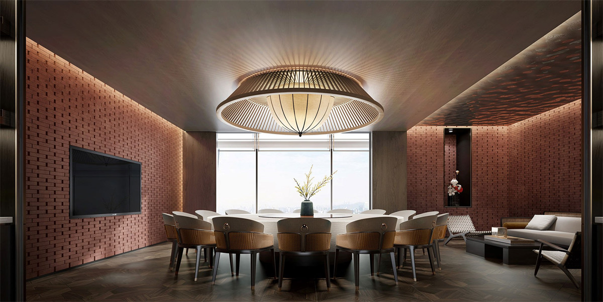 德陽文悅花園四星級度假酒店裝修設(shè)計效果圖(圖10) 德陽文悅花園四星級度假酒店裝修設(shè)計效果圖(圖10)