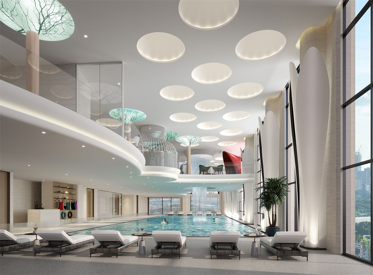 德陽文悅花園四星級度假酒店裝修設(shè)計效果圖(圖15) 德陽文悅花園四星級度假酒店裝修設(shè)計效果圖(圖15)