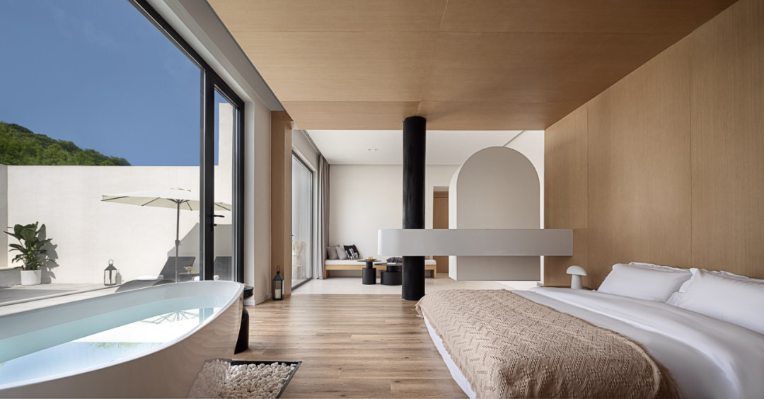 國內(nèi)版馬爾代夫度假民宿裝修設(shè)計案例(圖10) 國內(nèi)版馬爾代夫度假民宿裝修設(shè)計案例(圖10)