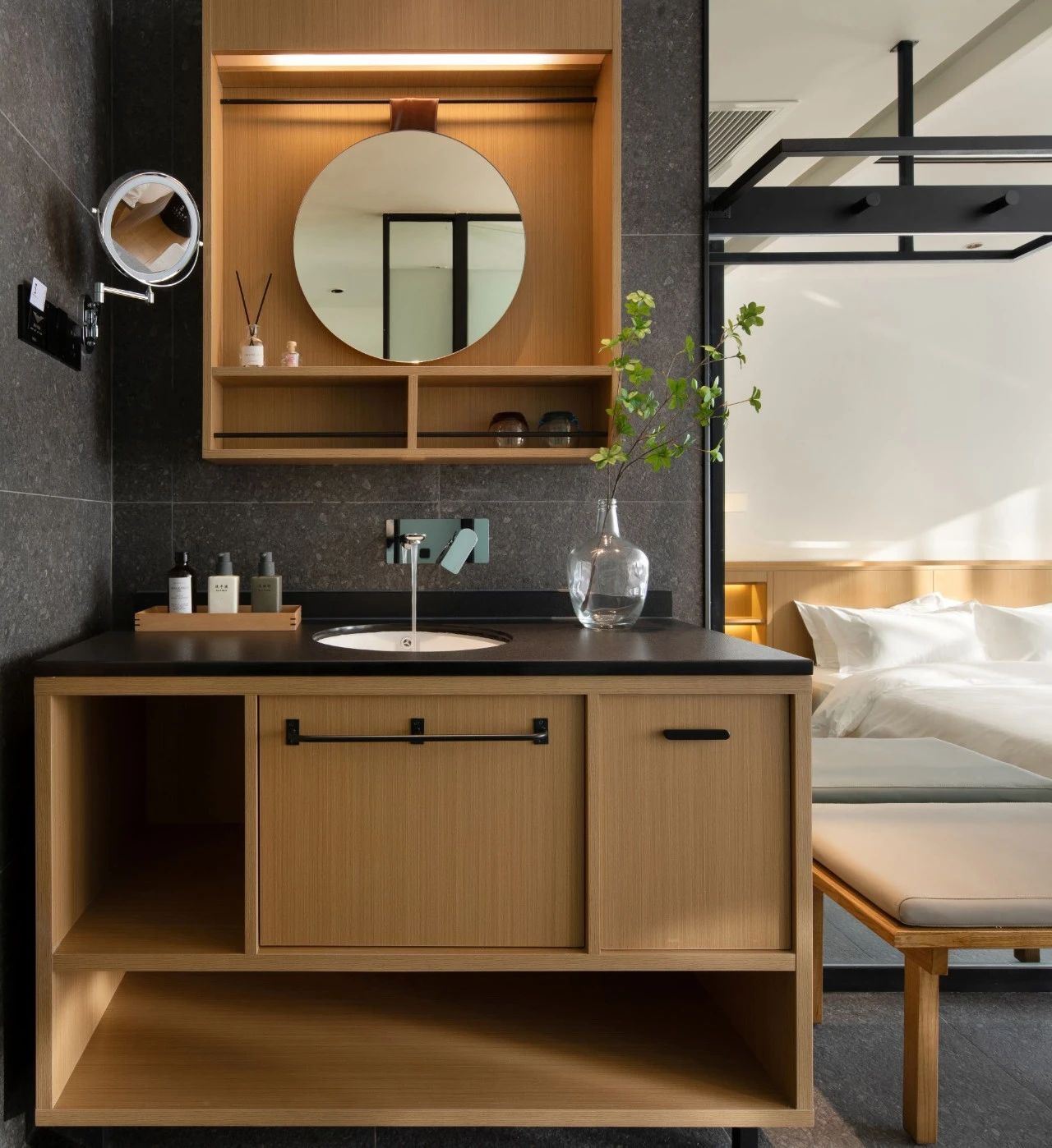 簡潔溫暖的S FEEL設(shè)計師酒店裝修設(shè)計方案(圖6) 簡潔溫暖的S FEEL設(shè)計師酒店裝修設(shè)計方案(圖6)