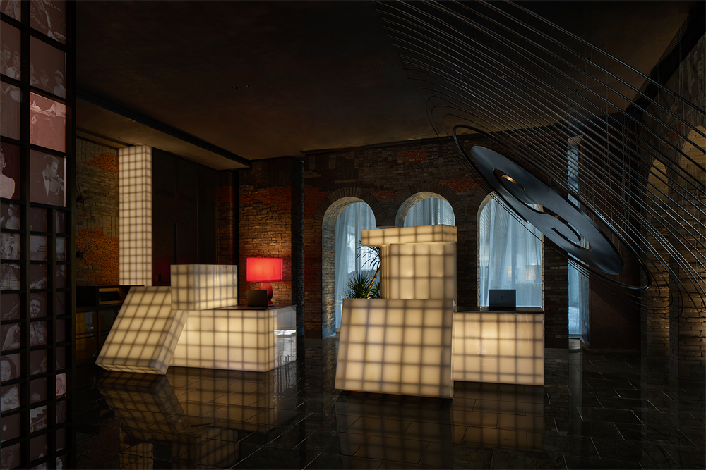 寧波萬科濱江奧體中心亞朵S酒店裝修設(shè)計方案(圖4) 寧波萬科濱江奧體中心亞朵S酒店裝修設(shè)計方案(圖4)