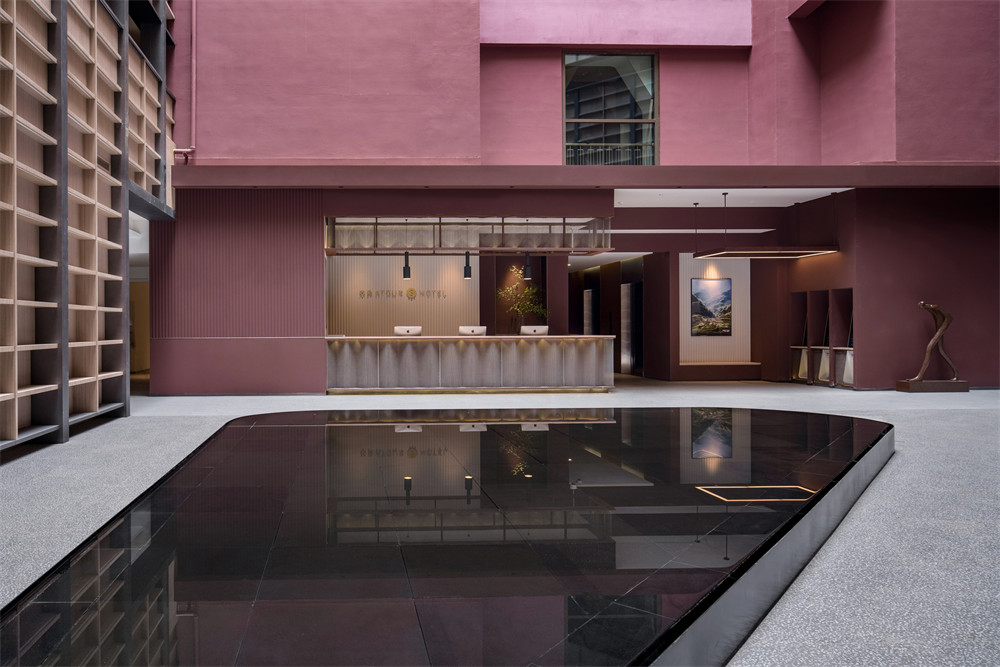 與書屋融合的亞朵 S 酒店裝修設(shè)計案例(圖5) 與書屋融合的亞朵 S 酒店裝修設(shè)計案例(圖5)