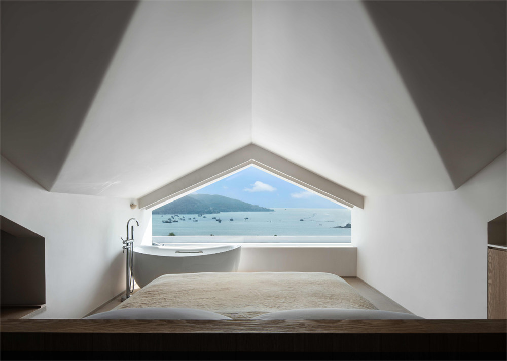 蜜悅·藍(lán)白圣島懸崖泡池海景民宿裝修設(shè)計(jì)方案(圖10) 蜜悅·藍(lán)白圣島懸崖泡池海景民宿裝修設(shè)計(jì)方案(圖10)