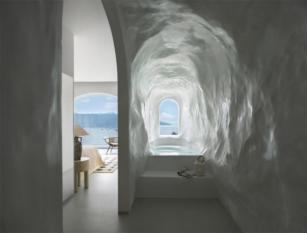 蜜悅·藍(lán)白圣島懸崖泡池海景民宿裝修設(shè)計(jì)方案(圖14) 蜜悅·藍(lán)白圣島懸崖泡池海景民宿裝修設(shè)計(jì)方案(圖14)