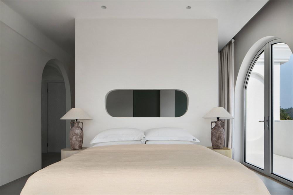 蜜悅·藍(lán)白圣島懸崖泡池海景民宿裝修設(shè)計(jì)方案(圖15) 蜜悅·藍(lán)白圣島懸崖泡池海景民宿裝修設(shè)計(jì)方案(圖15)