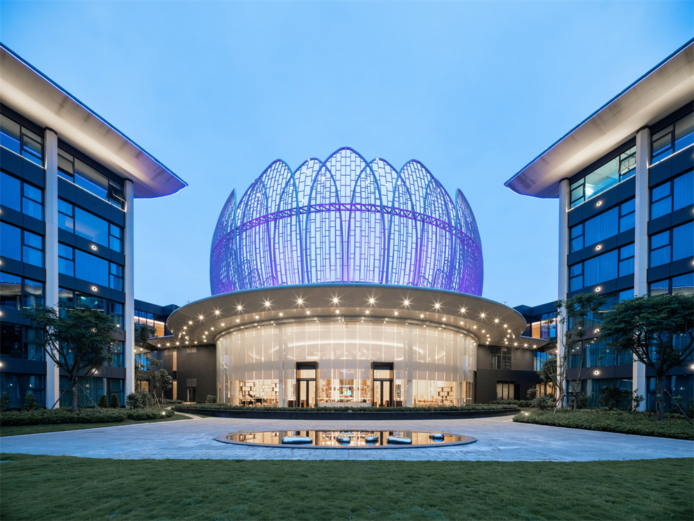 四川遂寧觀音湖圣蓮島萬豪酒店裝修設(shè)計案例(圖1) 四川遂寧觀音湖圣蓮島萬豪酒店裝修設(shè)計案例(圖1)