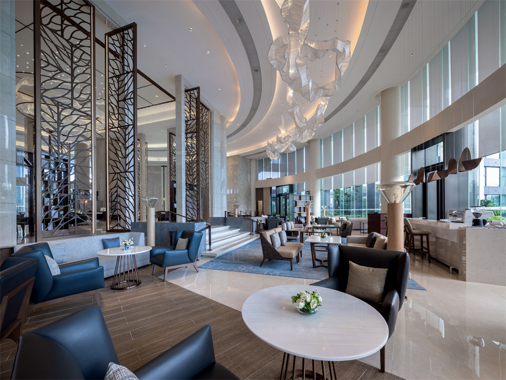 四川遂寧觀音湖圣蓮島萬豪酒店裝修設(shè)計案例(圖3) 四川遂寧觀音湖圣蓮島萬豪酒店裝修設(shè)計案例(圖3)