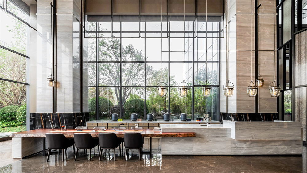 張家港萬豪國際五星級酒店裝修設(shè)計案例(圖6) 7497924_13-張家港萬豪酒店大堂吧.jpg