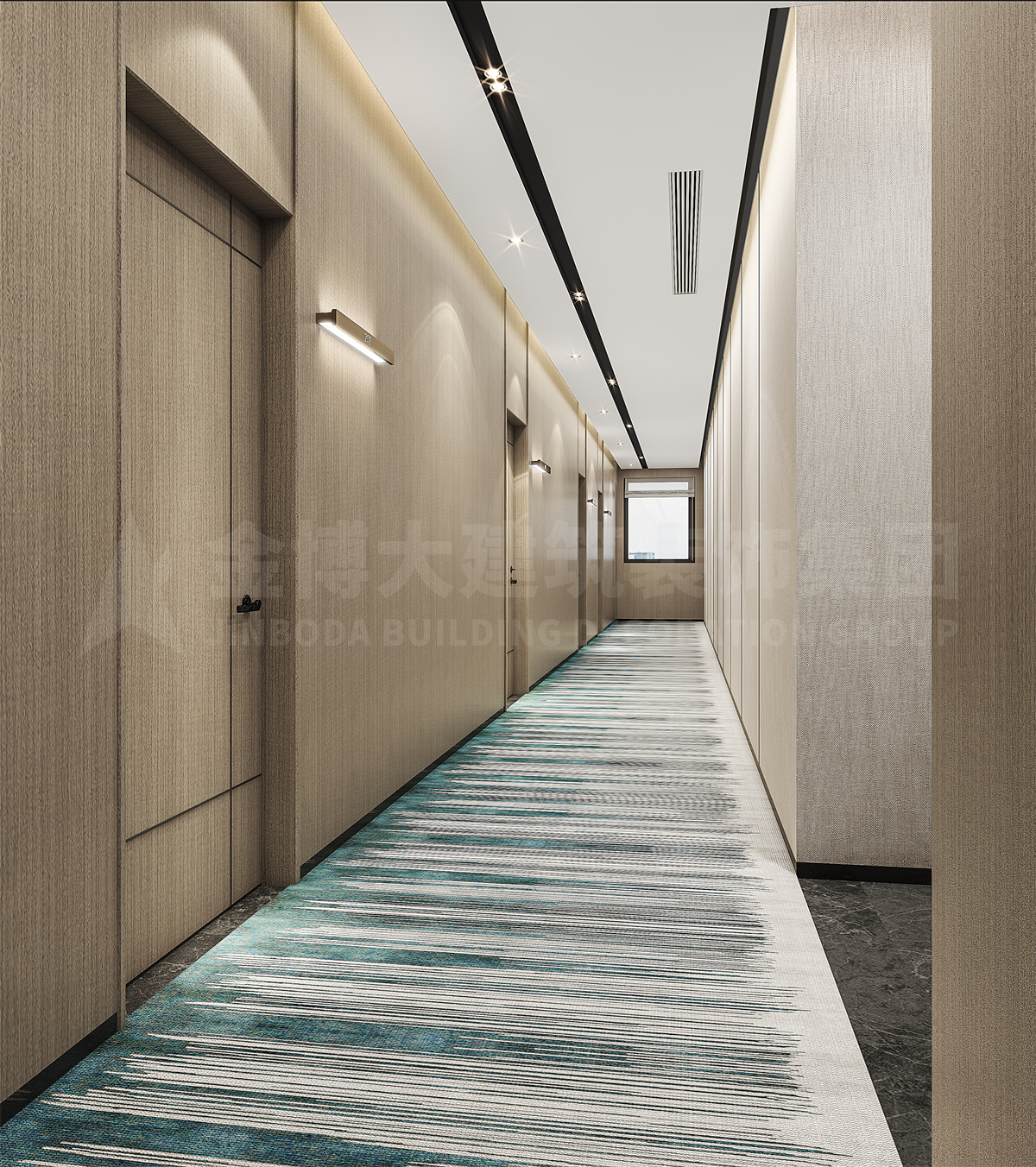 許昌云朵精品酒店設(shè)計(jì)案例(圖4) 走廊.jpg
