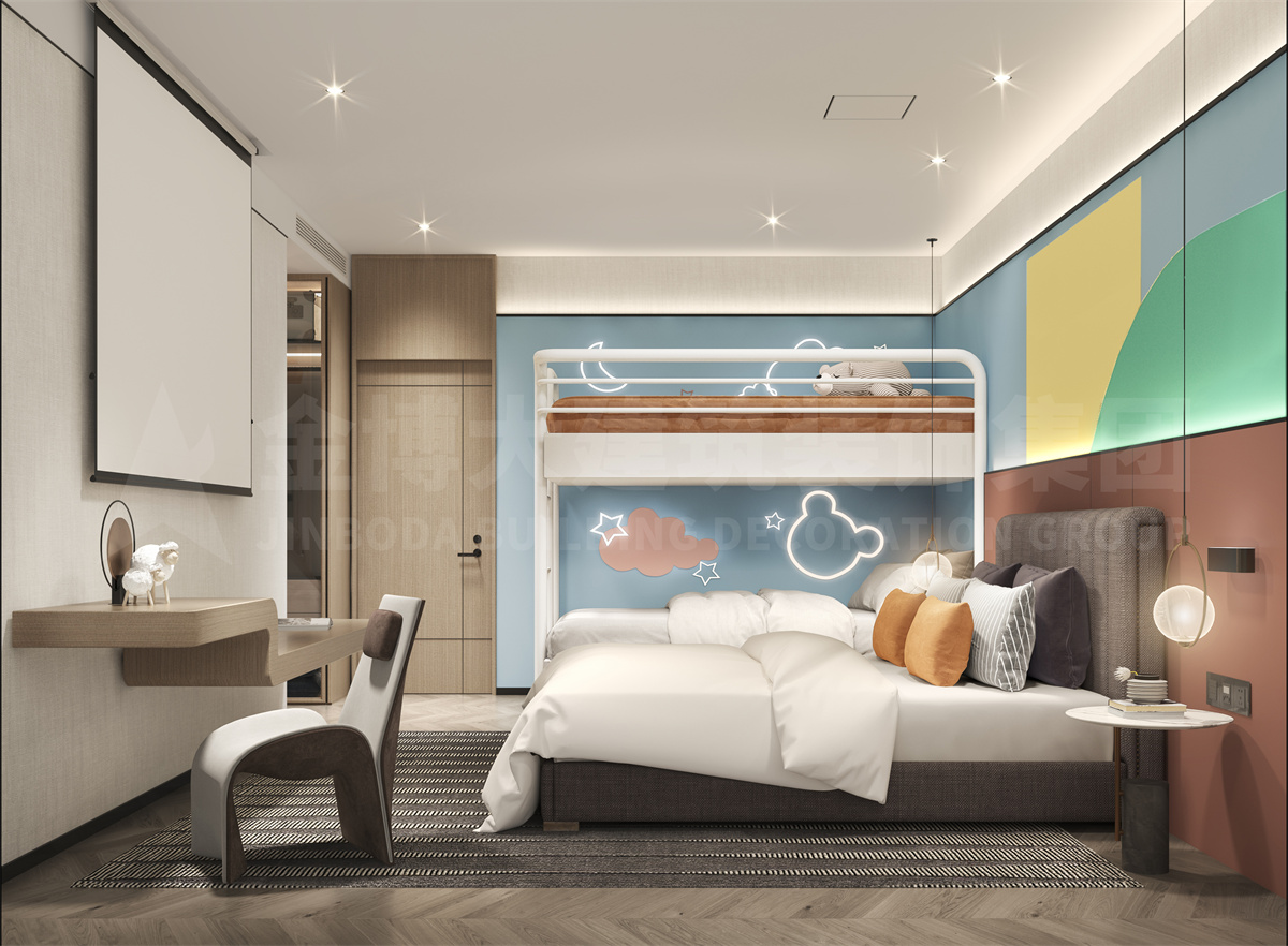 許昌云朵精品酒店設(shè)計(jì)案例(圖6) 親子房.jpg