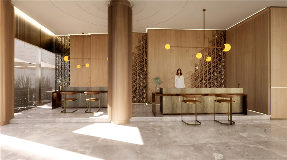 RICH HOTEL精品酒店裝修設(shè)計(jì)方案(圖3) RICH HOTEL精品酒店大堂裝修設(shè)計(jì)方案