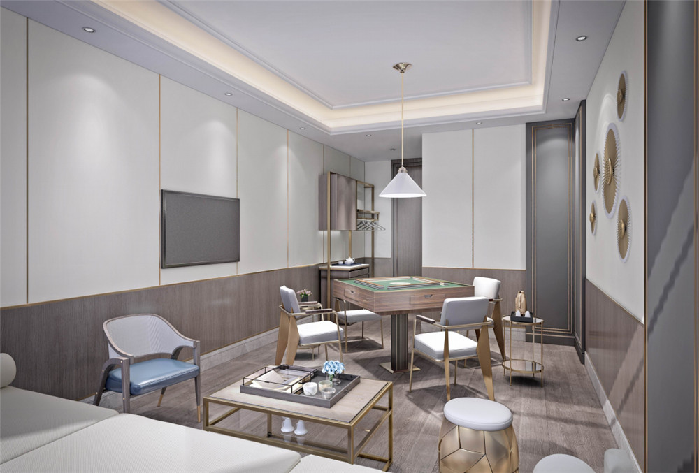 康拉德精品酒店麻將房裝修設(shè)計效果圖 康拉德精品酒店麻將房裝修設(shè)計效果圖