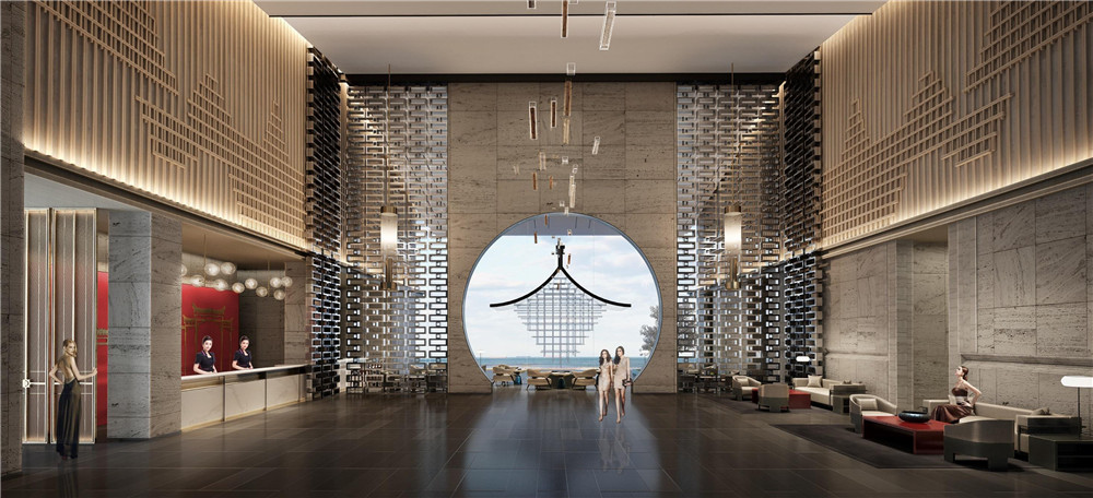 西安秦都傳奇星級酒店大堂改造設計方案 西安秦都傳奇星級酒店大堂改造設計方案