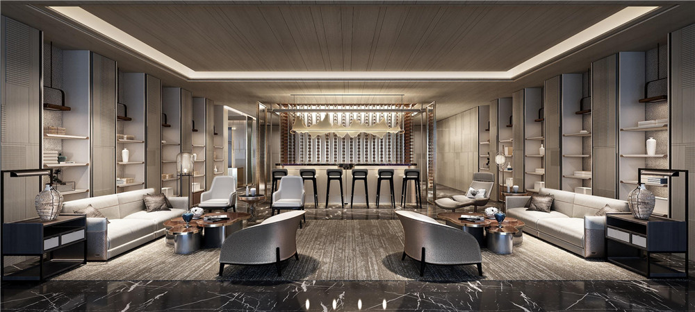 西安秦都傳奇星級酒店休閑吧裝修設計效果圖 西安秦都傳奇星級酒店休閑吧裝修設計效果圖