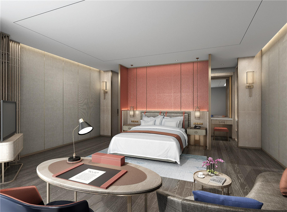 西安秦都傳奇星級酒店客房裝修設計效果圖 西安秦都傳奇星級酒店客房裝修設計效果圖