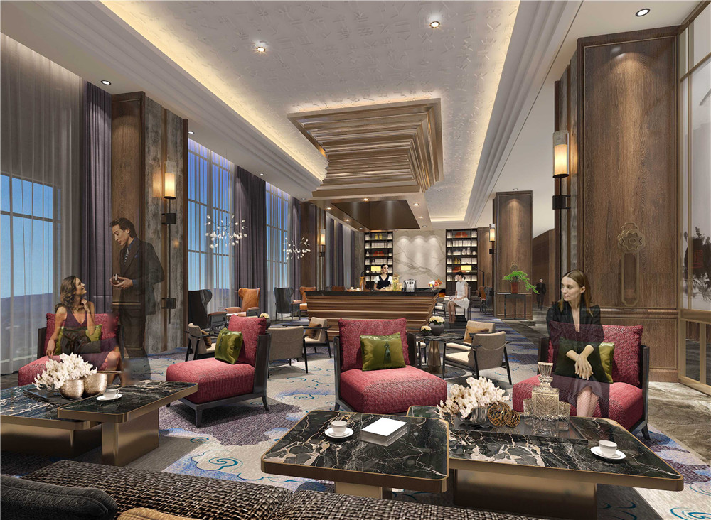 陜西華陽(yáng)國(guó)際飯店五星級(jí)酒店大堂吧裝修設(shè)計(jì)案例 陜西華陽(yáng)國(guó)際飯店五星級(jí)酒店大堂吧裝修設(shè)計(jì)案例