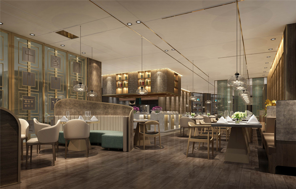 陜西華陽(yáng)國(guó)際飯店五星級(jí)酒店全日制餐廳裝修設(shè)計(jì)案例 陜西華陽(yáng)國(guó)際飯店五星級(jí)酒店全日制餐廳裝修設(shè)計(jì)案例