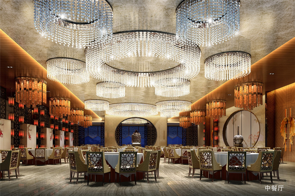 江西南康新都五星酒店中餐廳裝修設(shè)計(jì)效果圖 江西南康新都五星酒店中餐廳裝修設(shè)計(jì)效果圖