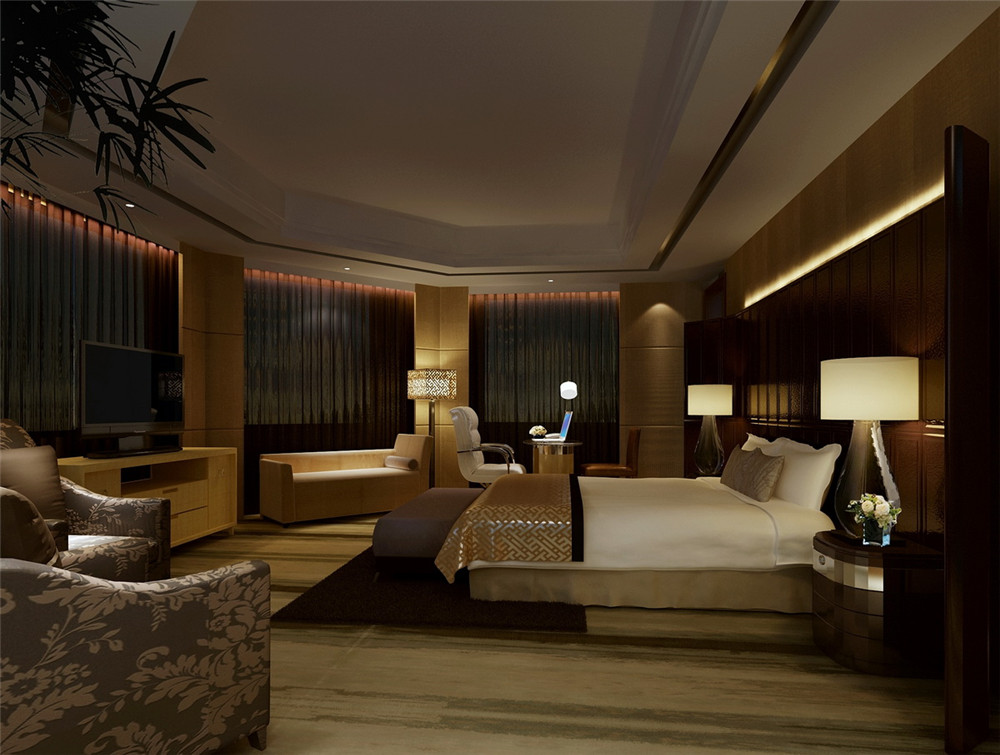 江西南康新都五星酒店總統(tǒng)套房裝修設(shè)計(jì)效果圖 江西南康新都五星酒店總統(tǒng)套房裝修設(shè)計(jì)效果圖