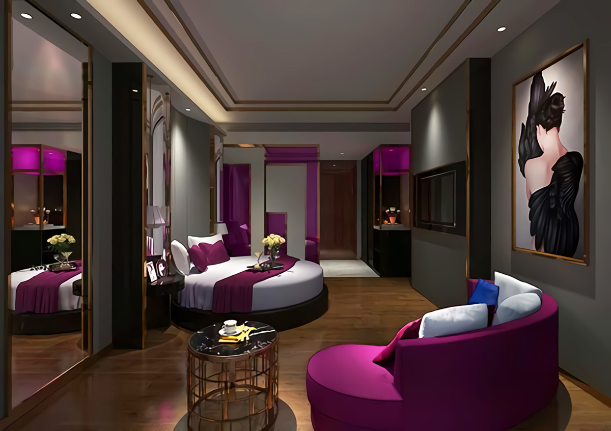 鄭州時(shí)尚主題酒店裝修案例 鄭州時(shí)尚主題酒店裝修案例