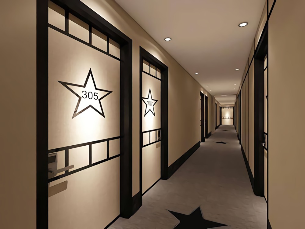 鄭州影院快捷酒店裝修效果圖 鄭州影院快捷酒店裝修效果圖