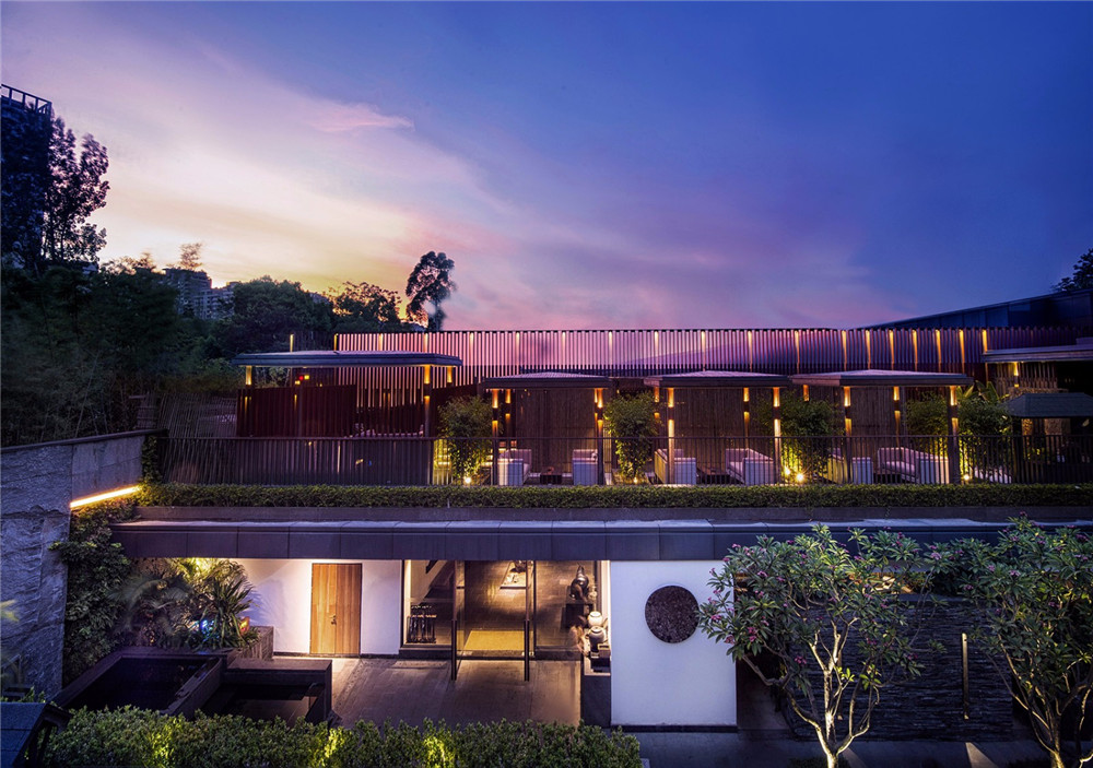 明谷行館新中式溫泉度假酒店裝修(圖2) 明谷行館新中式溫泉度假酒店裝修實(shí)景圖