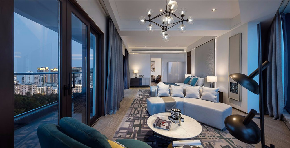 海南洛克灣度假酒店設(shè)計(jì)裝修方案(圖8) 海南洛克灣度假酒店客房設(shè)計(jì)裝修方案