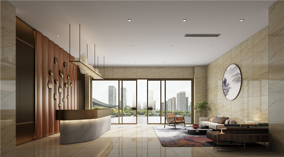 信陽光州盛達酒店宴會廳升級改造設(shè)計(圖1) 信陽廣州盛達酒店宴會廳升級改造裝修設(shè)計效果圖