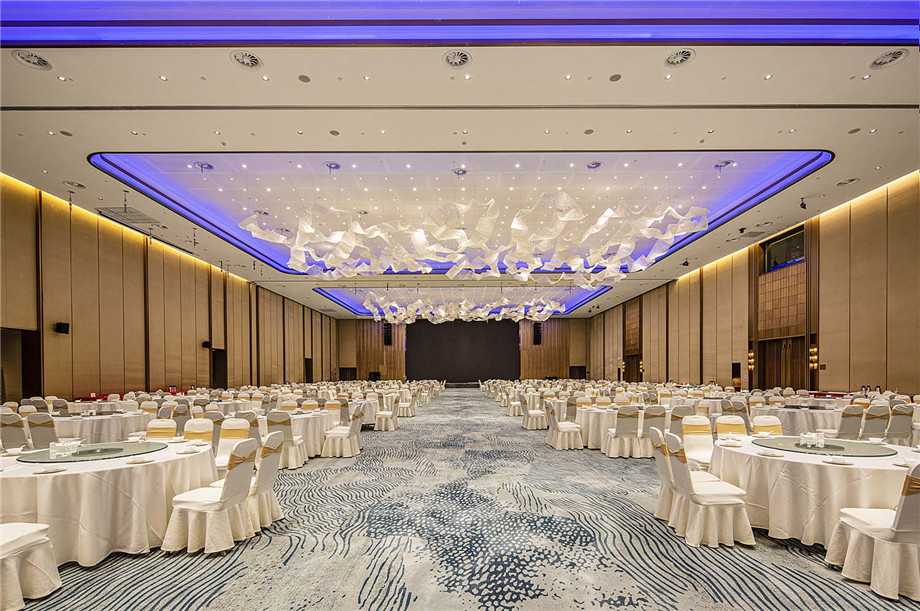 綿陽國際會議中心及高端五星級酒店裝修設計案(圖5) 綿陽國際會議中心及高端五星級酒店裝修設計案例