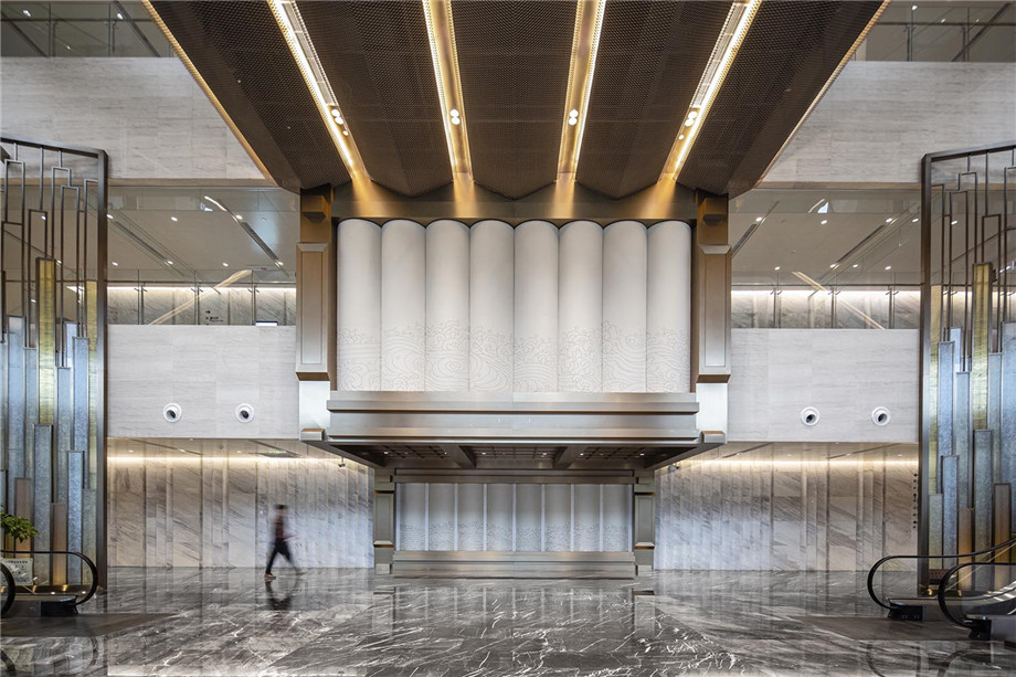 綿陽國際會議中心及高端五星級酒店裝修設計案(圖3) 綿陽國際會議中心及高端五星級酒店裝修設計案例