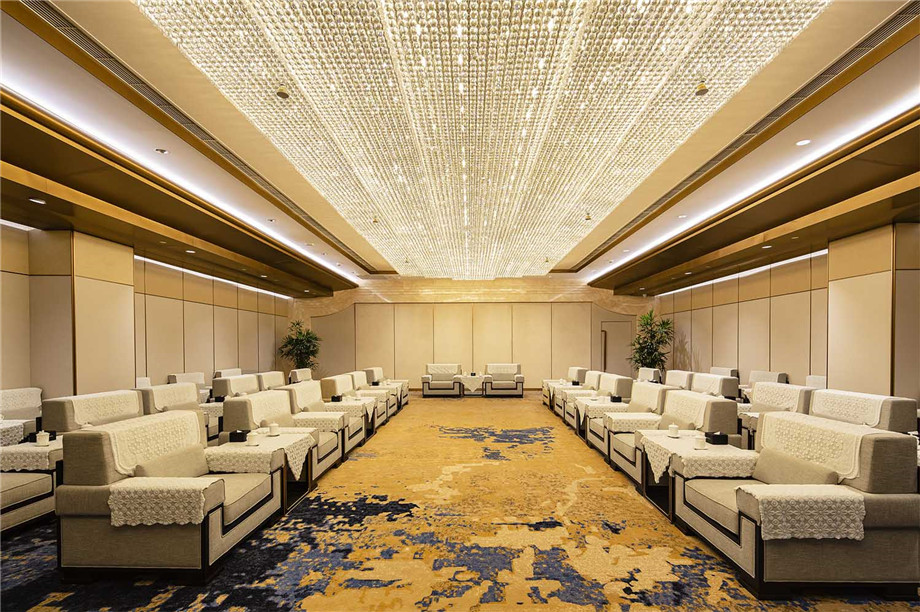 綿陽國際會議中心及高端五星級酒店裝修設計案(圖4) 綿陽國際會議中心及高端五星級酒店裝修設計案例